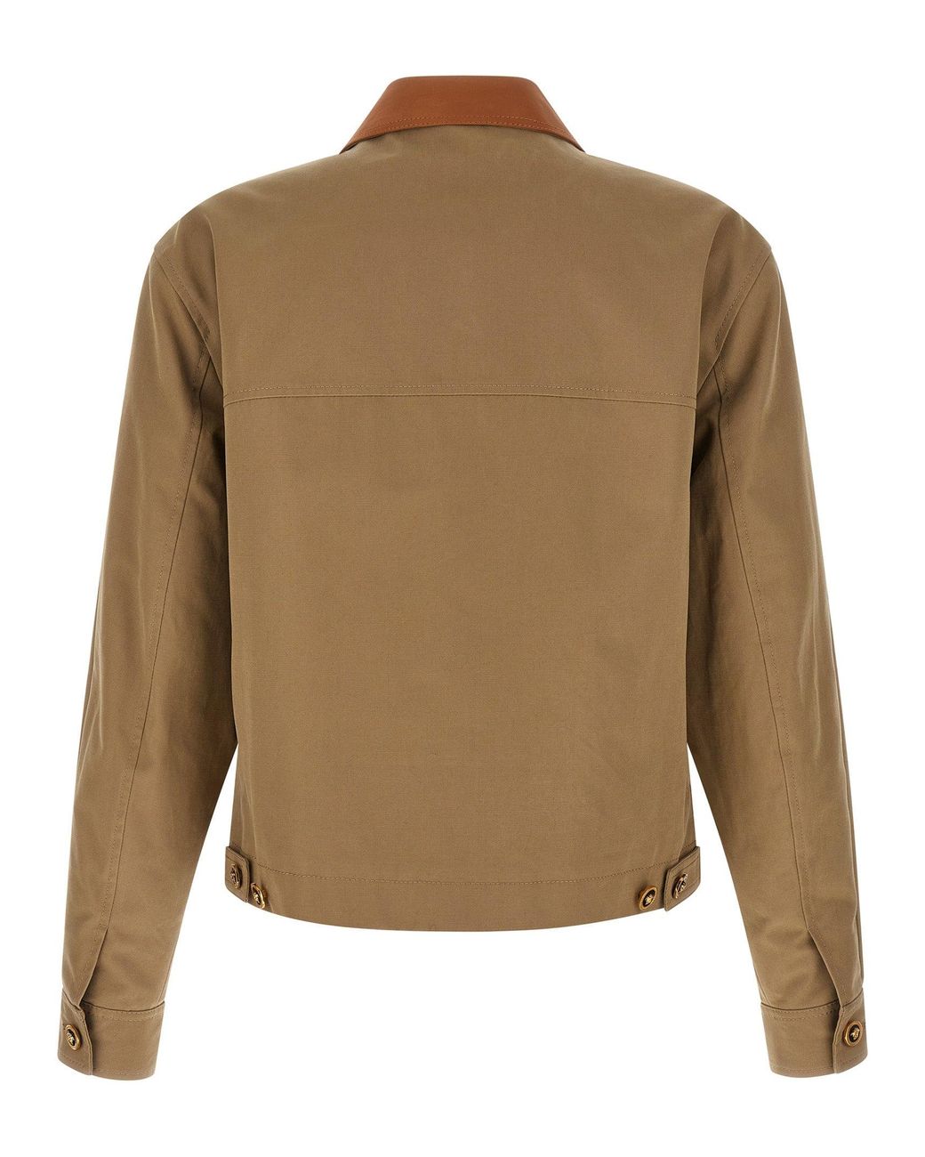 Versace Brown Canvas Jacket for men