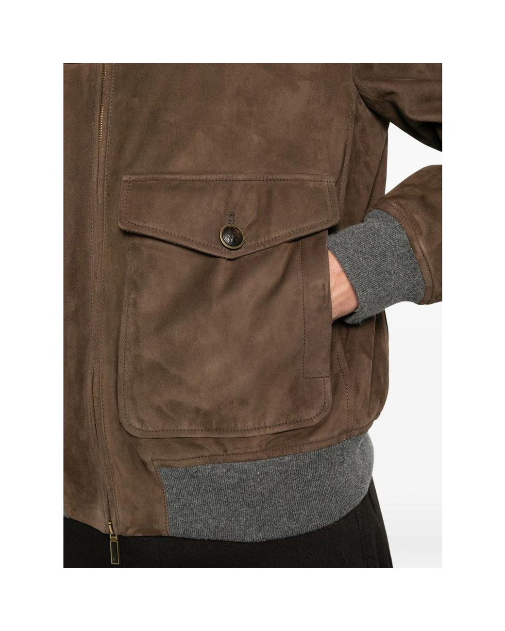 Brunello Cucinelli Brown Jackets for men