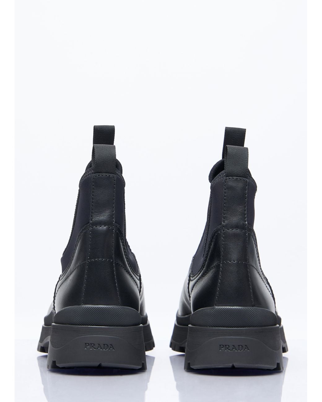 Prada Black Blixxen Boots for men