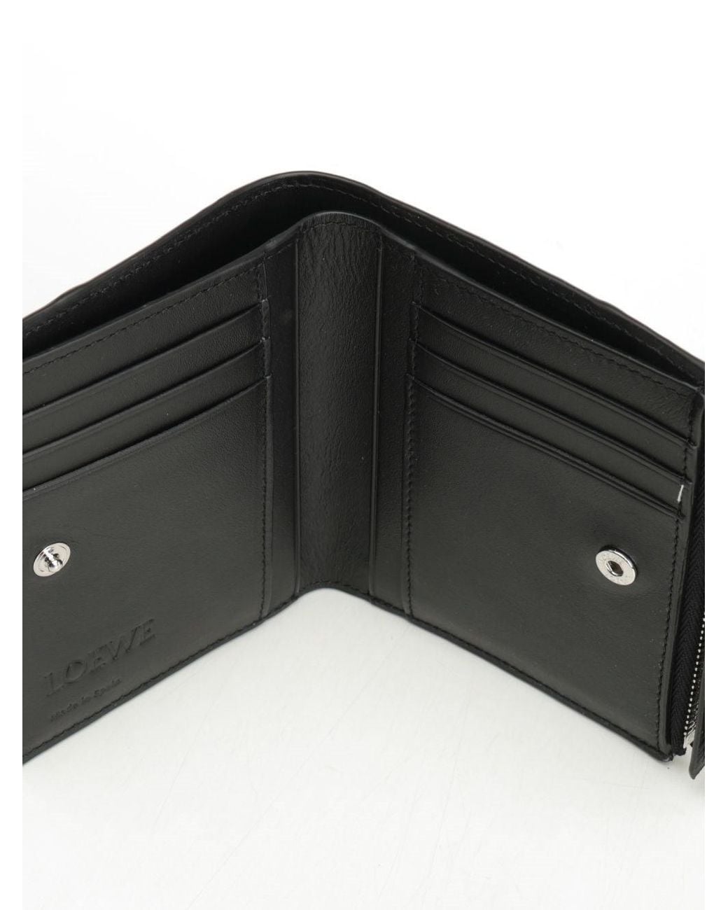 Loewe Gray "Puzzle Edge" Wallet for men