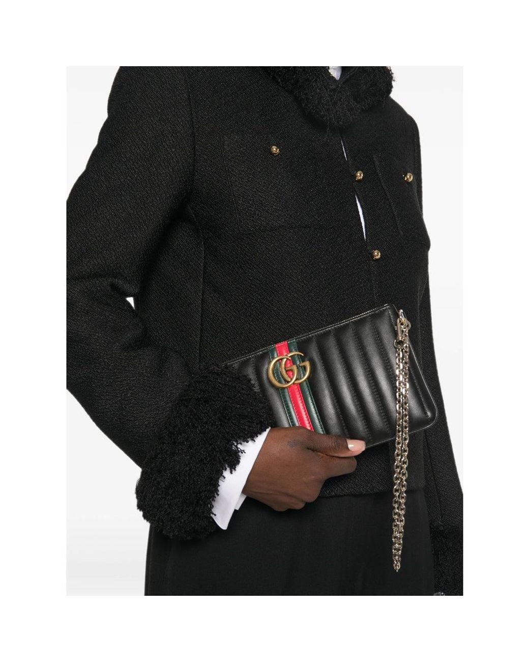 Gucci Black Clutch Bags