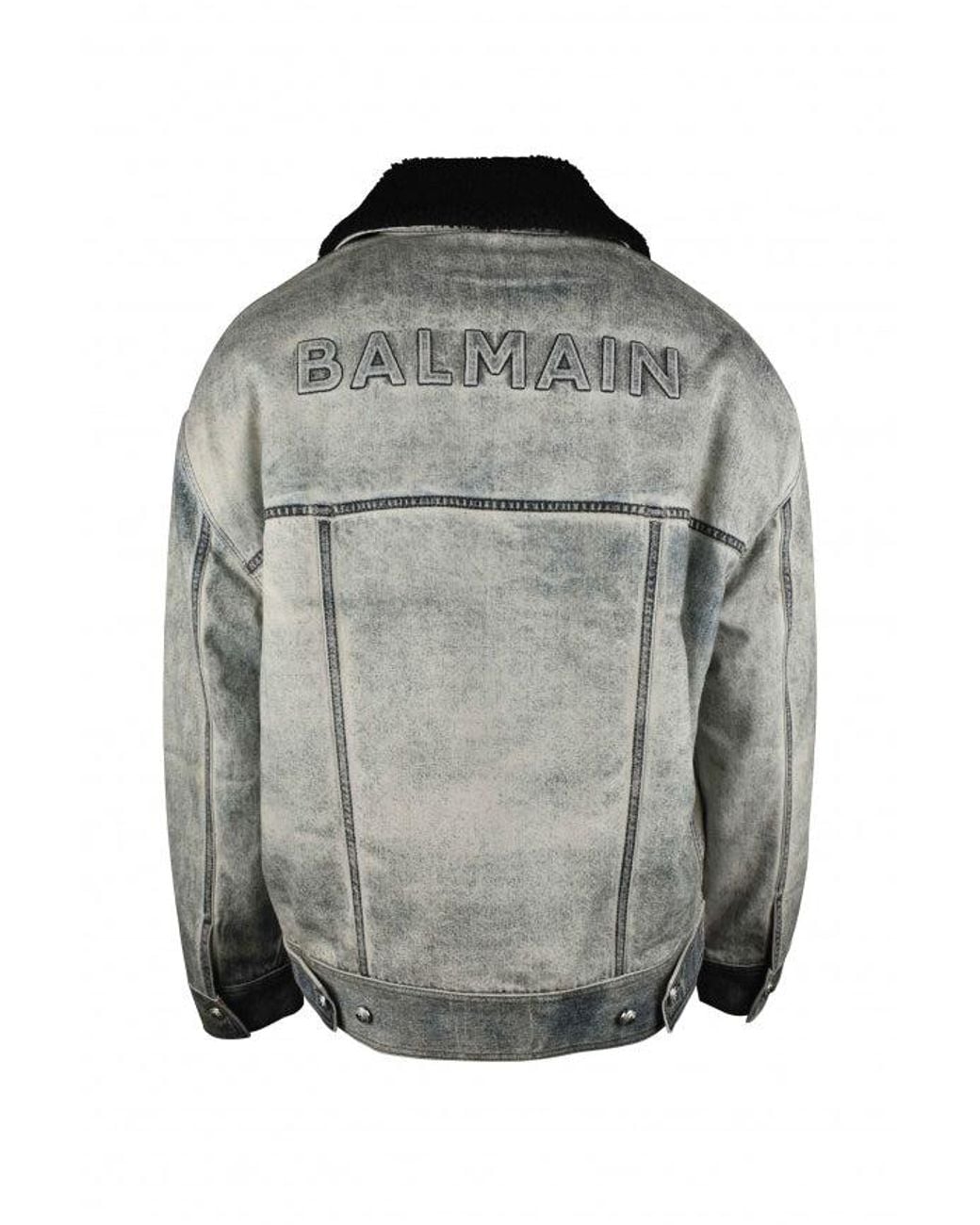 Balmain Black Denim Jacket