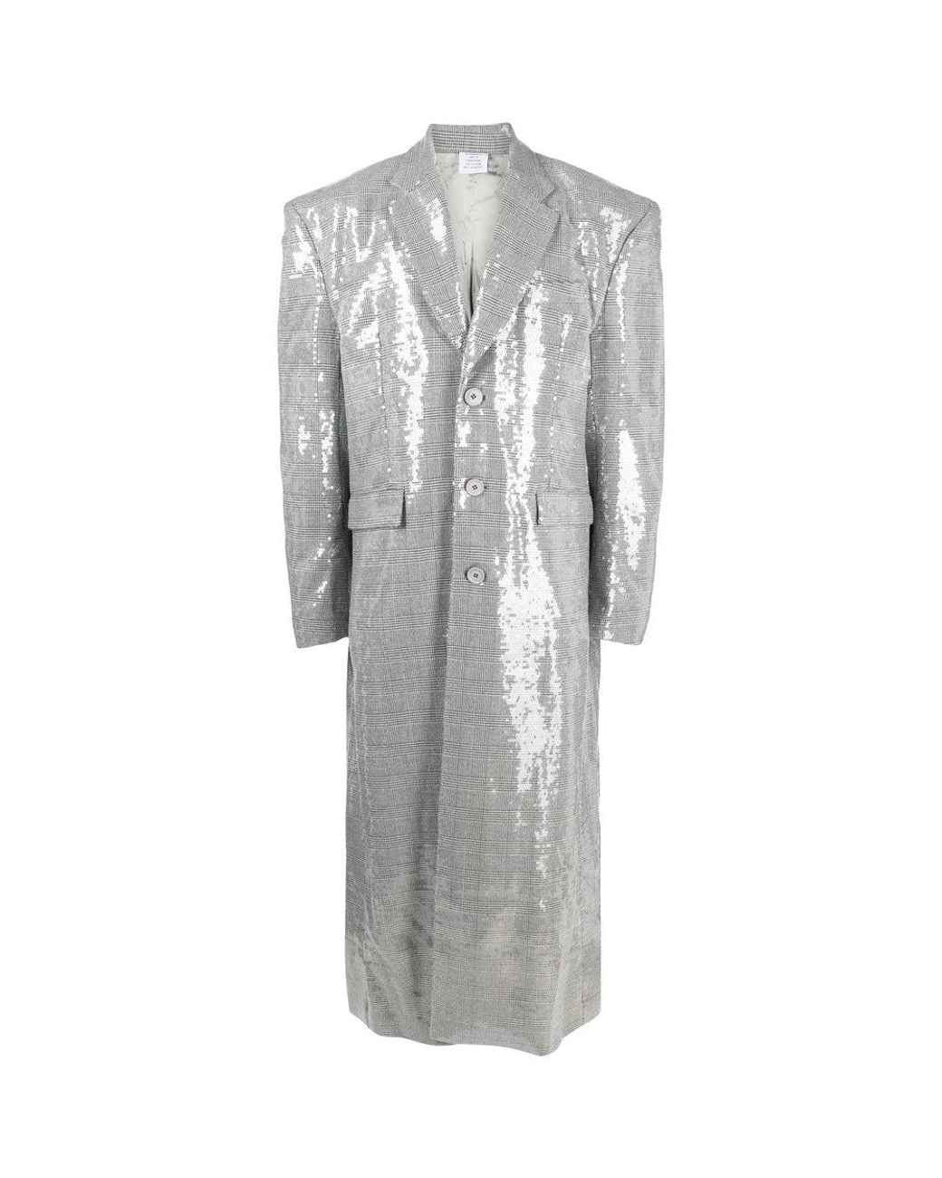 Vetements Gray Coats