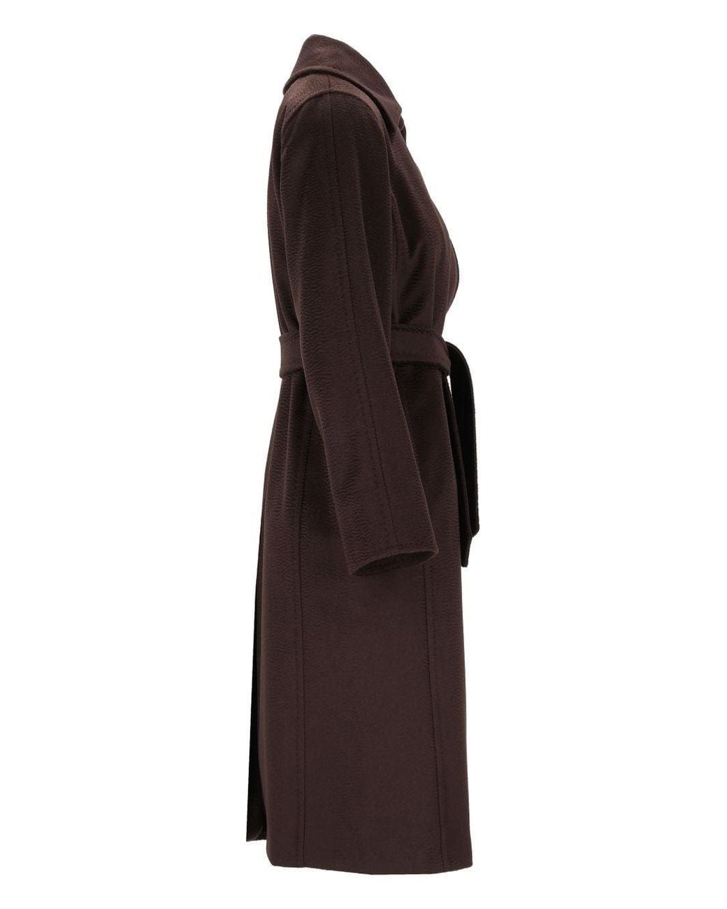 Max Mara Manuela Icon Coat in Black | Lyst