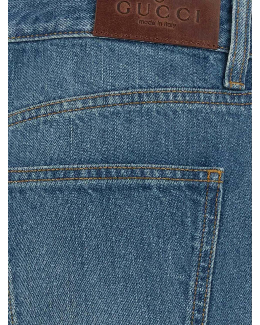 Gucci Blue Jeans