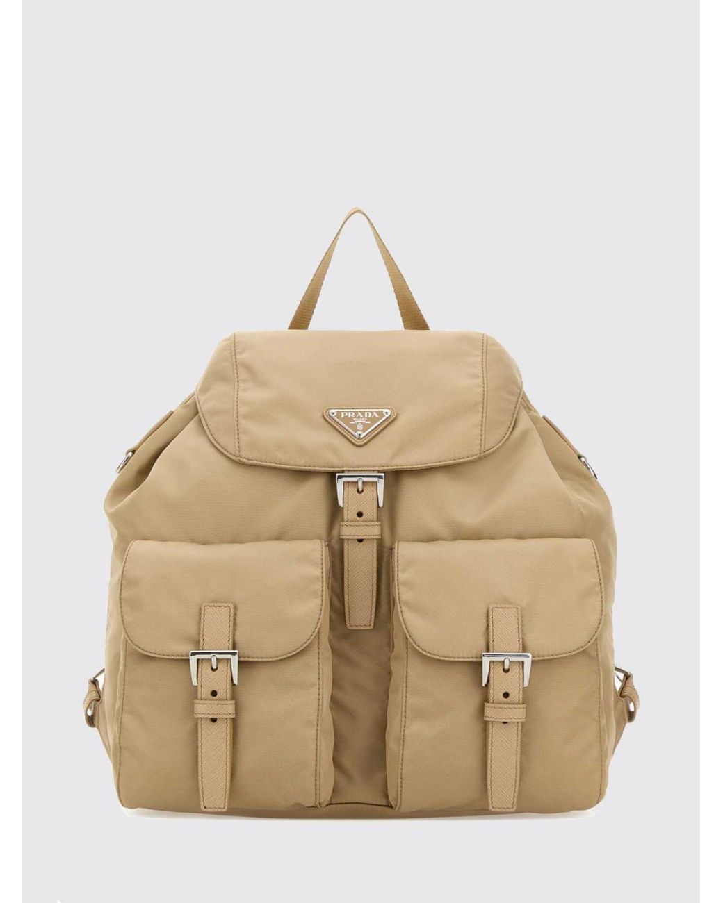 Prada Natural Backpack