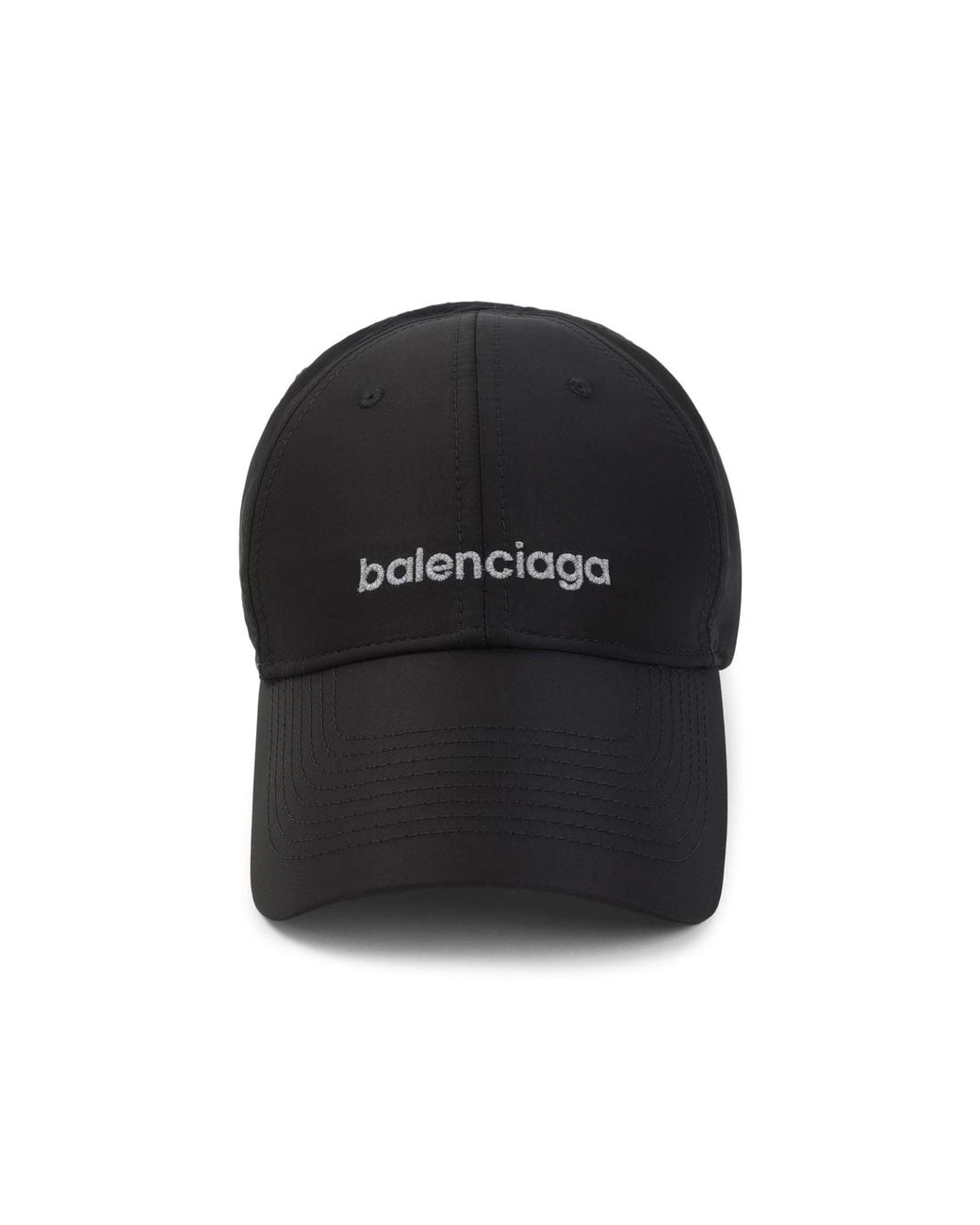 Balenciaga Black Athl. Cap for men