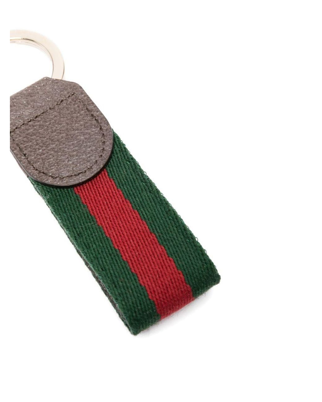 Gucci White Ophidia Key-Ring