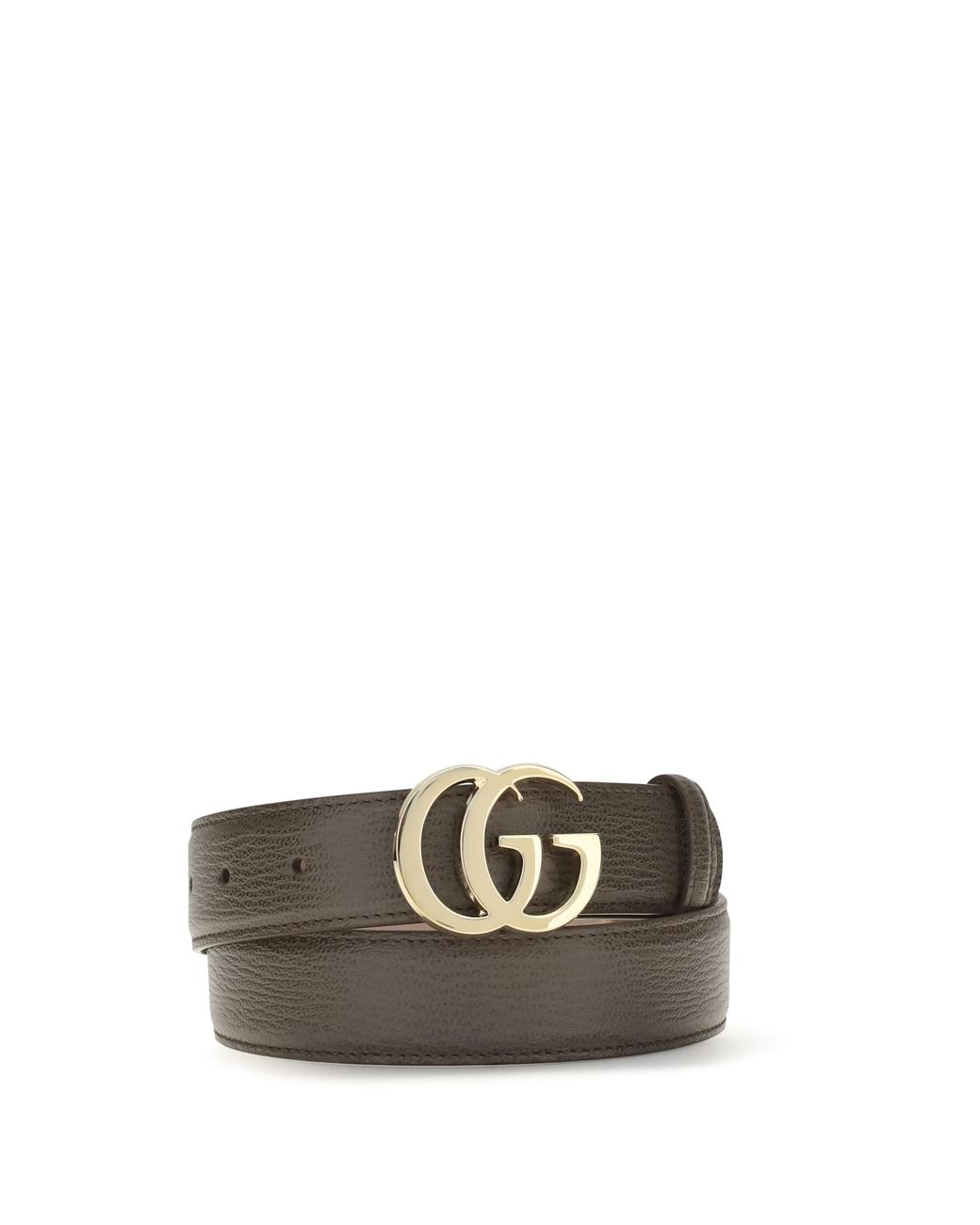 Gucci Brown Gg Marmont Leather Belt