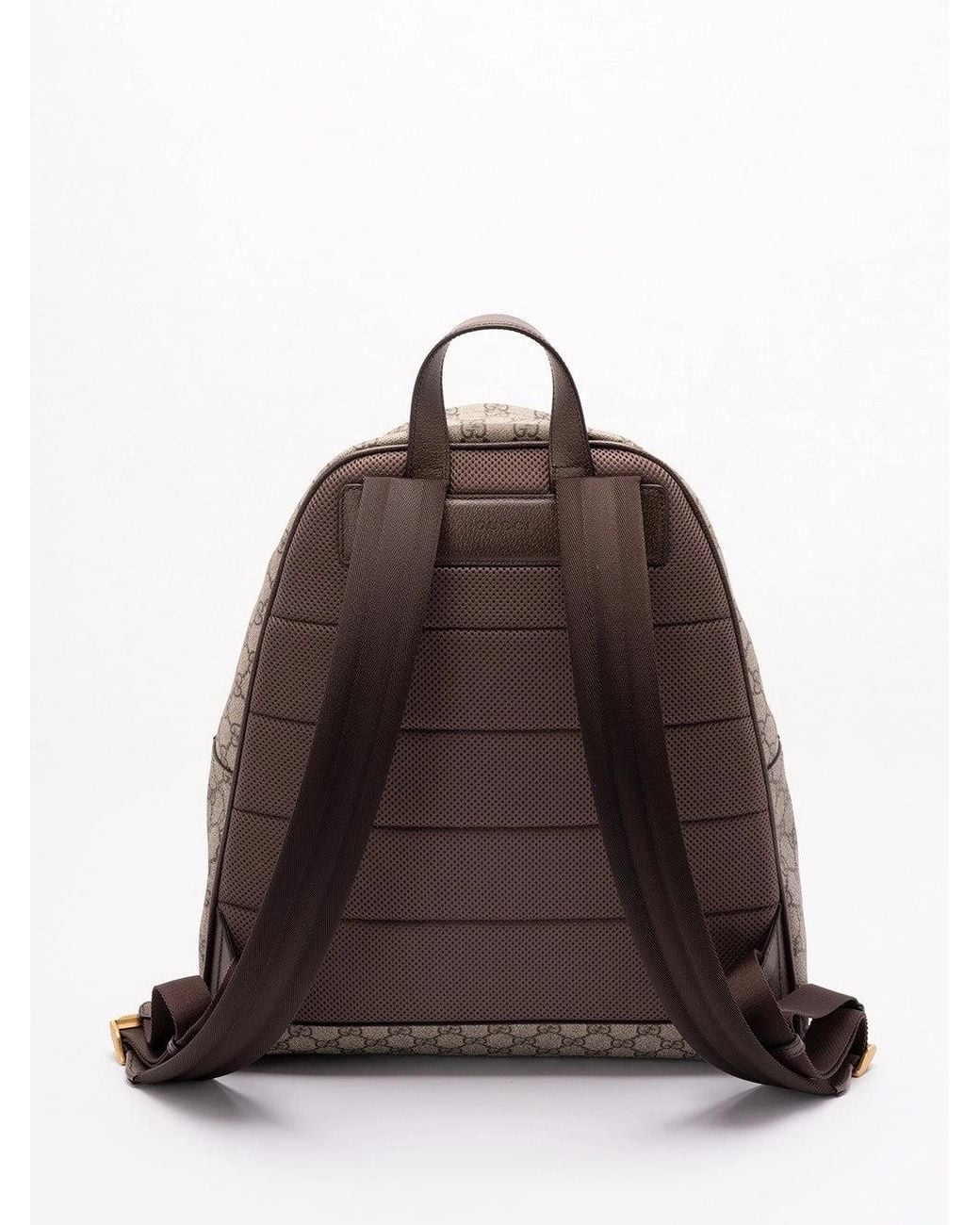 Gucci Brown 'Ophidia' Medium Backpack for men