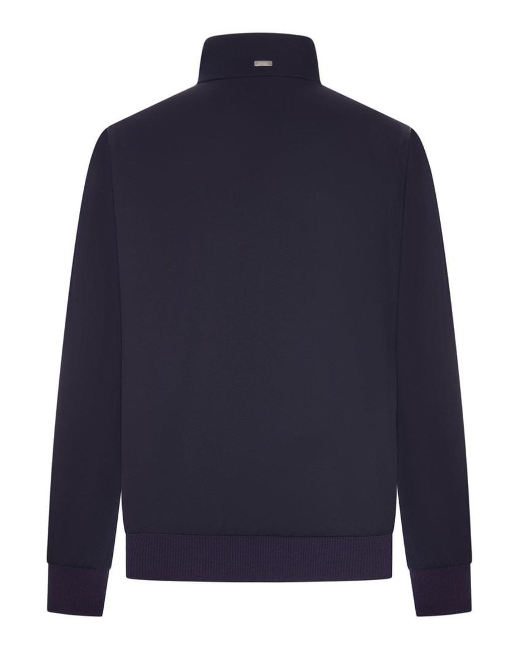 Herno Blue Wool-Blend Zip-Up Bomber Jacket for men