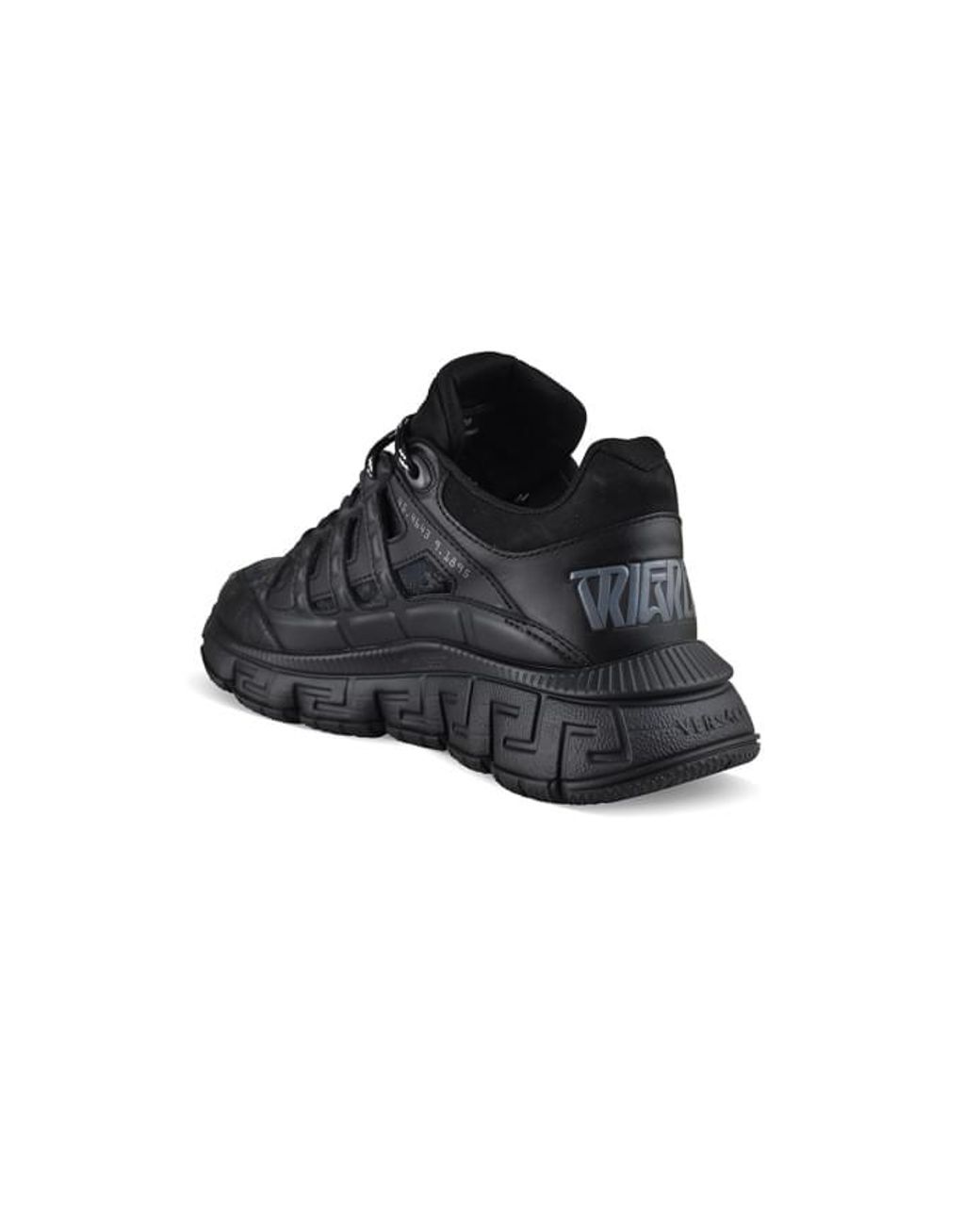 Versace Black Trigreca Sneakers for men