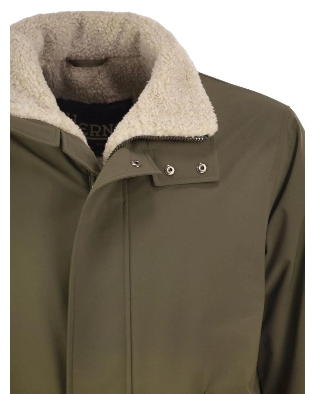 Herno Green Giacca Con Fodera for men