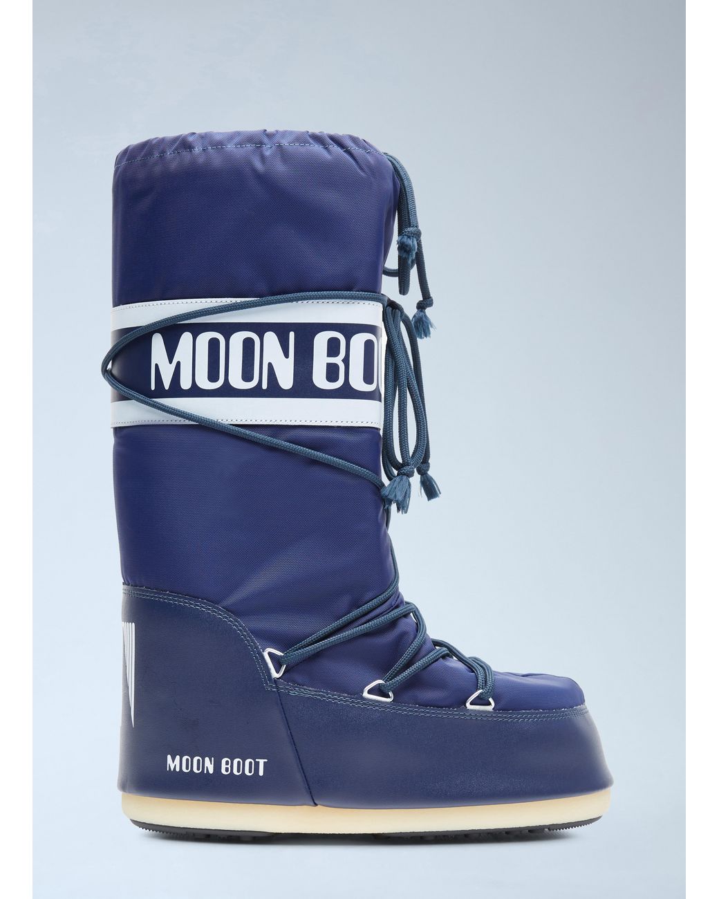 Moon Boot Blue Icon Nylon Boots for men