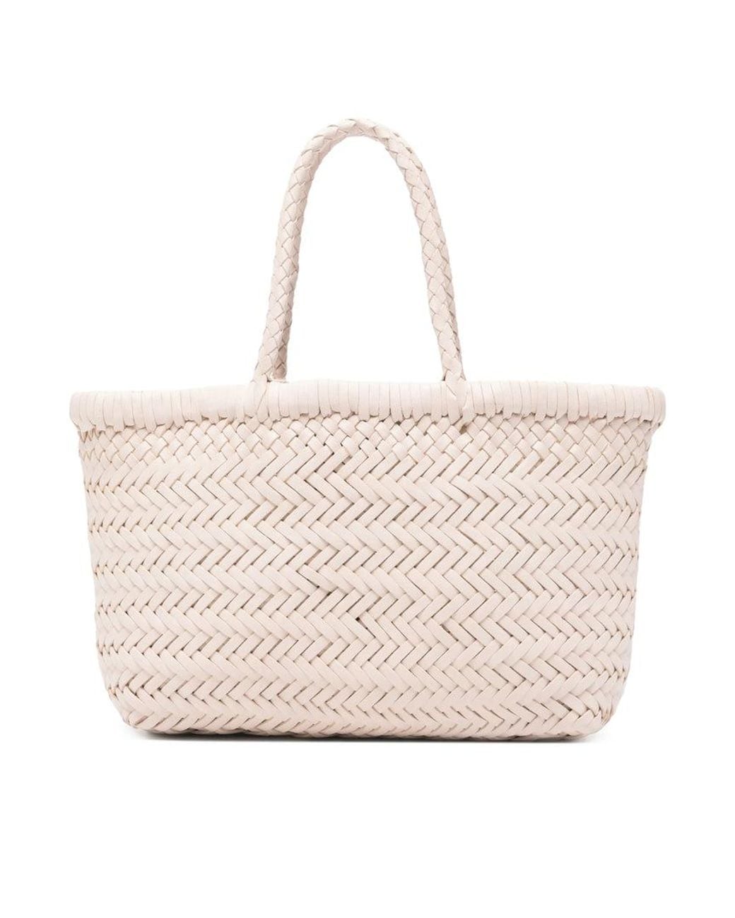 Dragon Diffusion Natural Mini Flat Gora Handbag