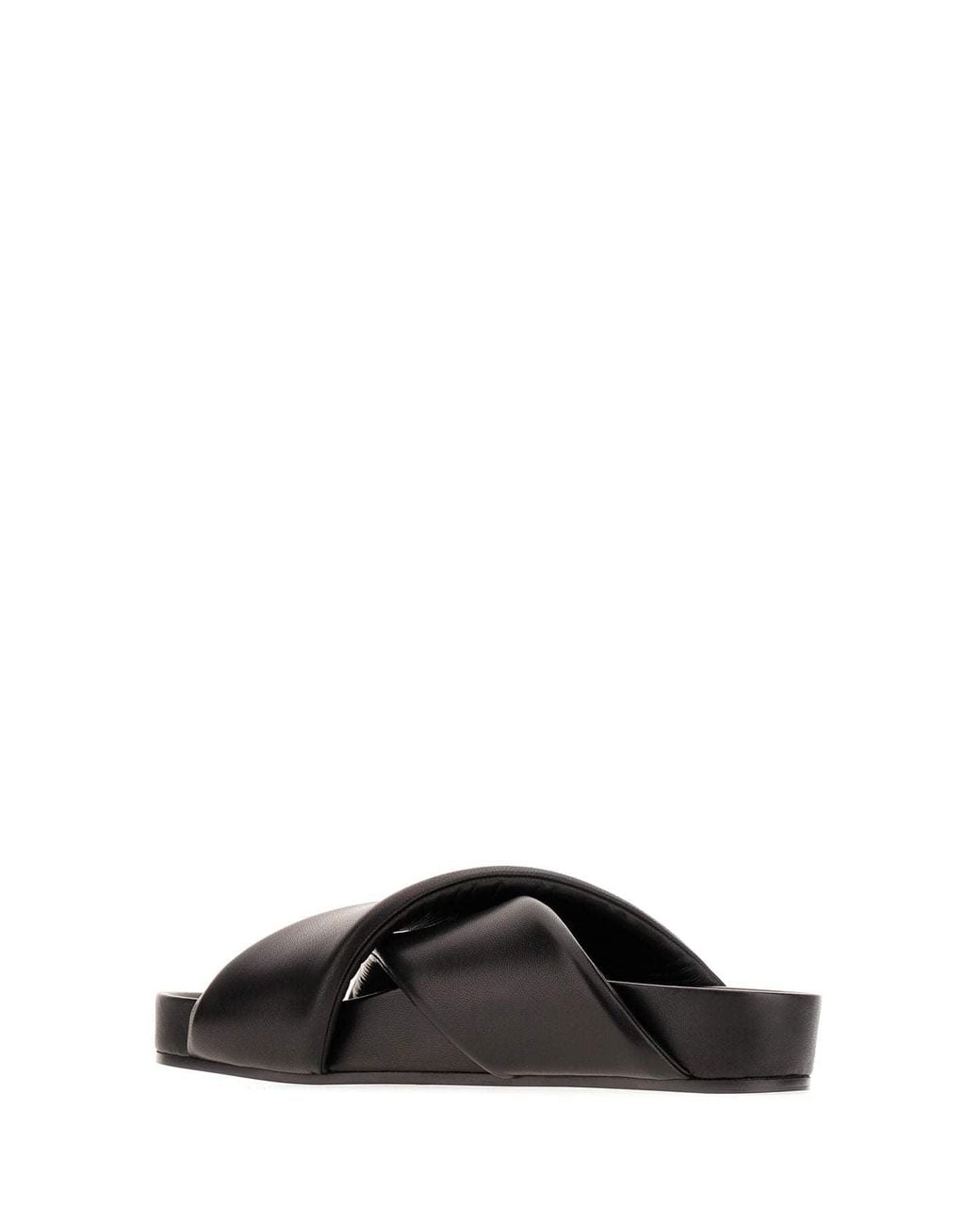 Jil Sander Black Shoes Slippers for men