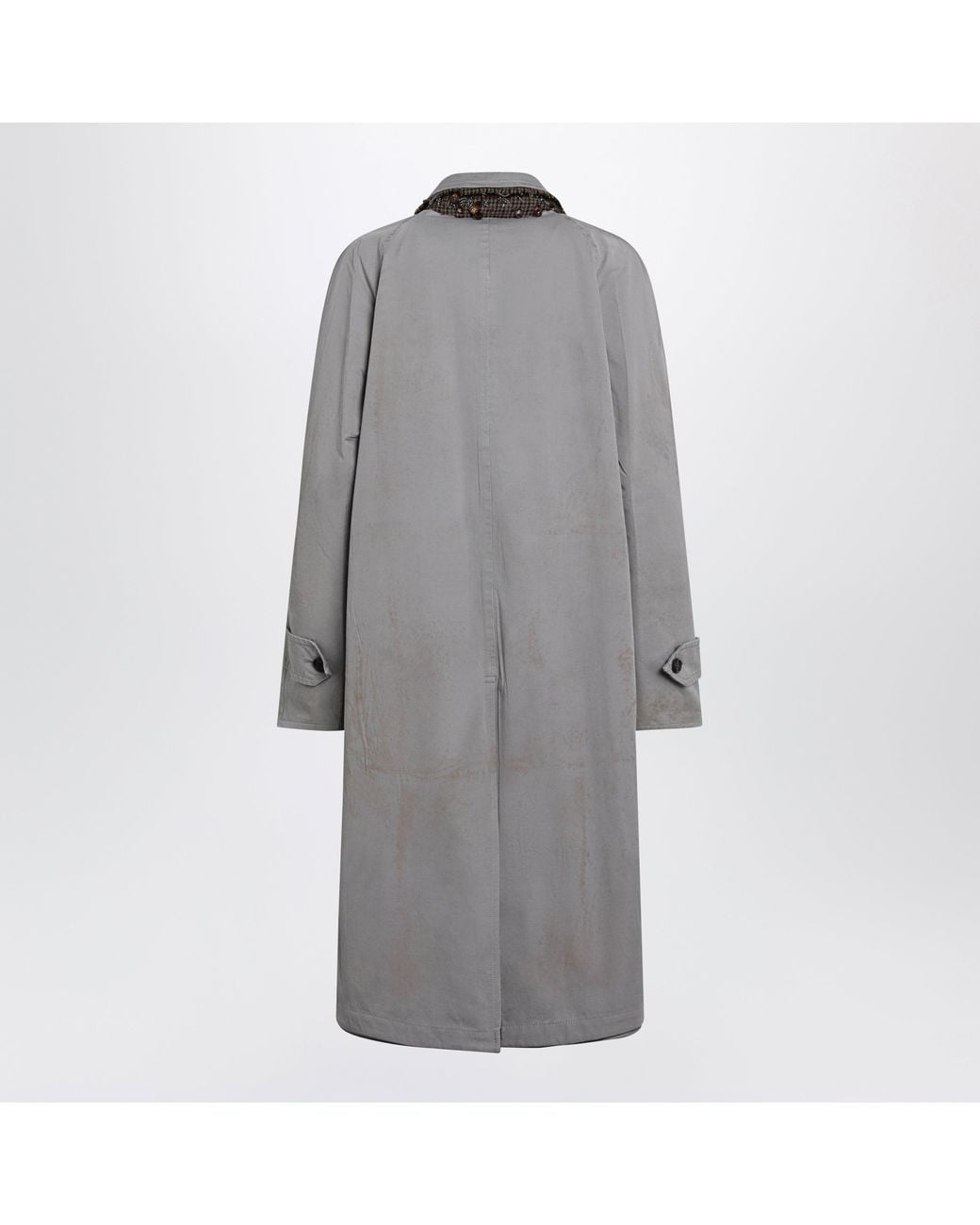 Prada Gray Reversible Overcoat