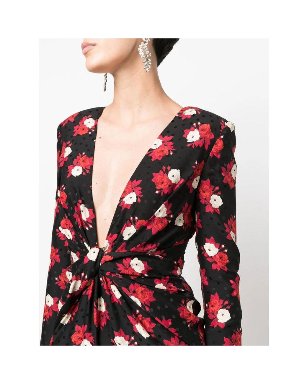 Saint Laurent Red Dresses