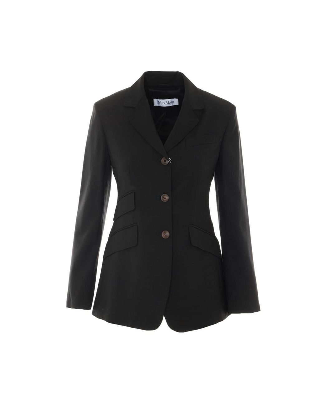 Max Mara Black Mxmpatio Jacket