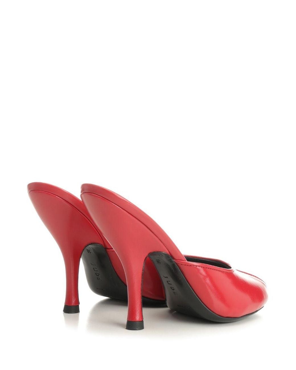 Jude Red Mule "Date"