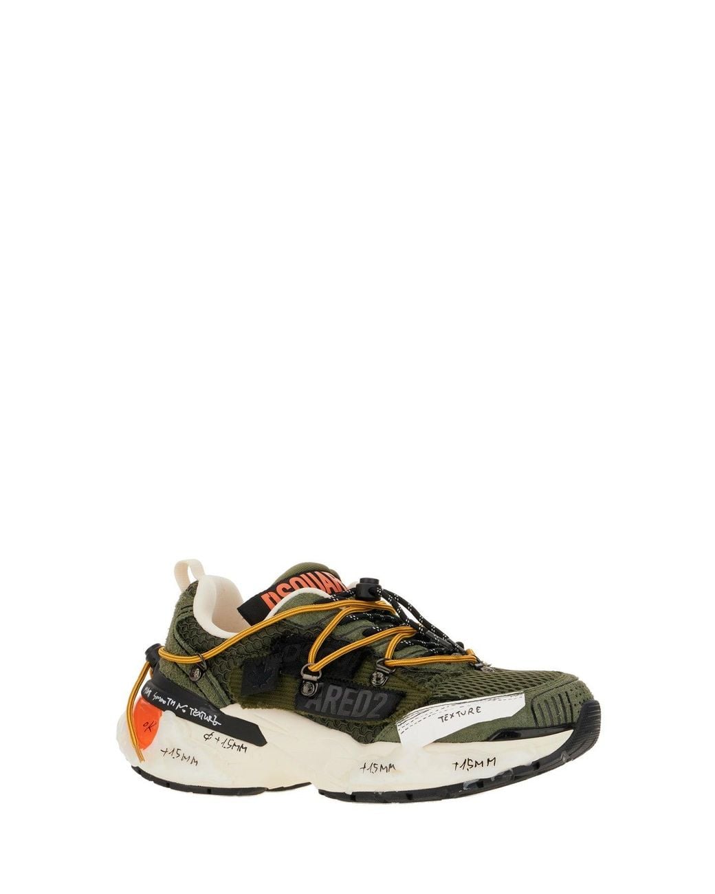 DSquared² Black Shoes Sneakers for men