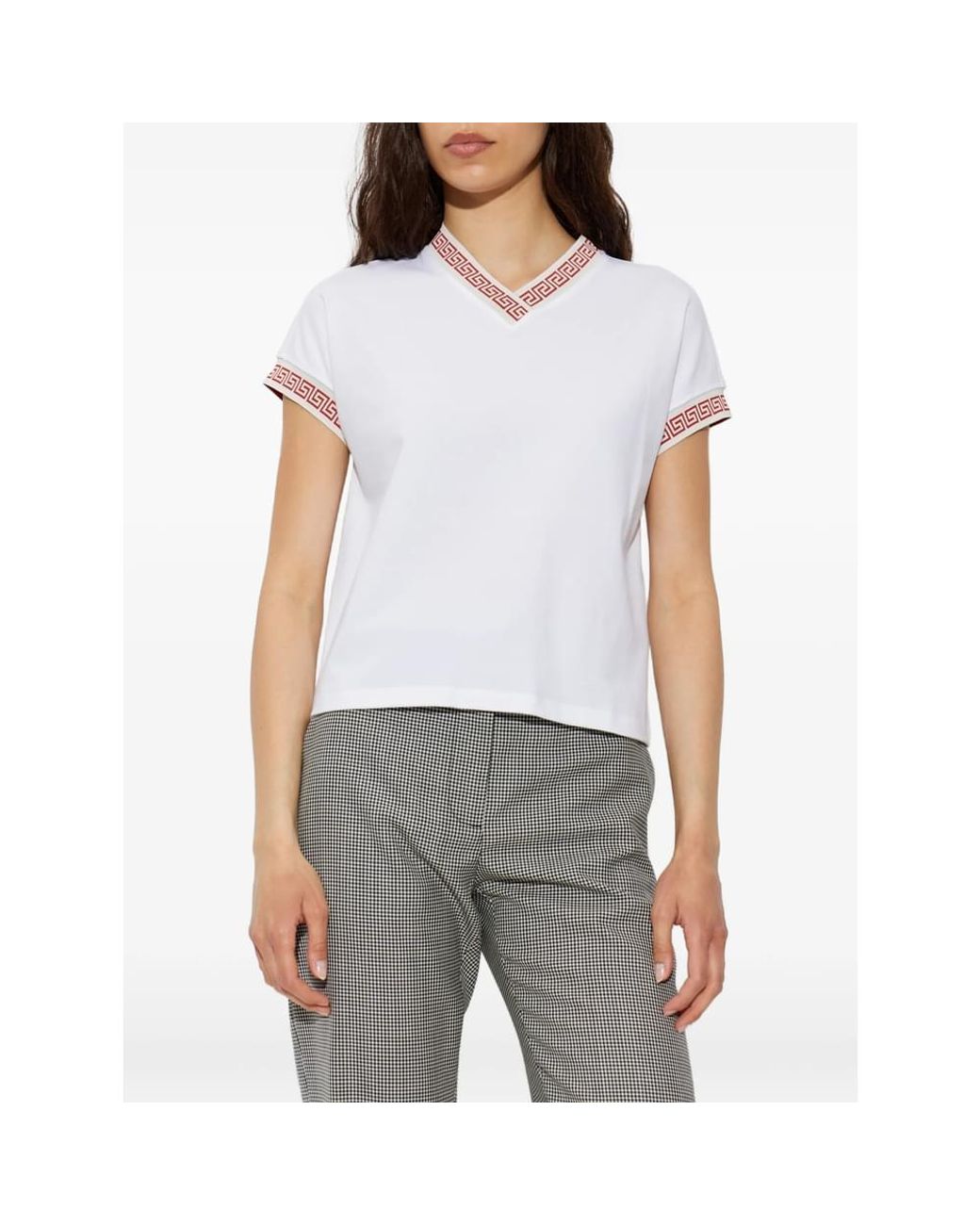 Versace White Tops