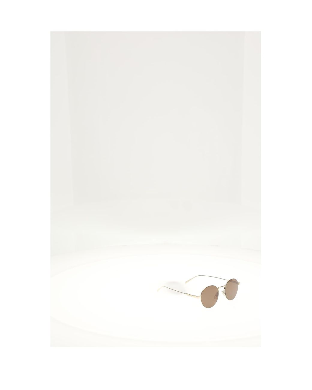 Céline White Sunglasses Metal Frame 28 Light