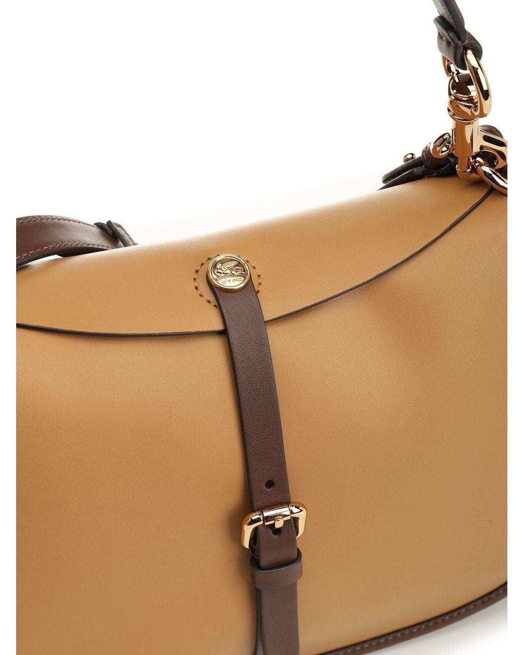 Etro Brown Medium "Pony" Bag