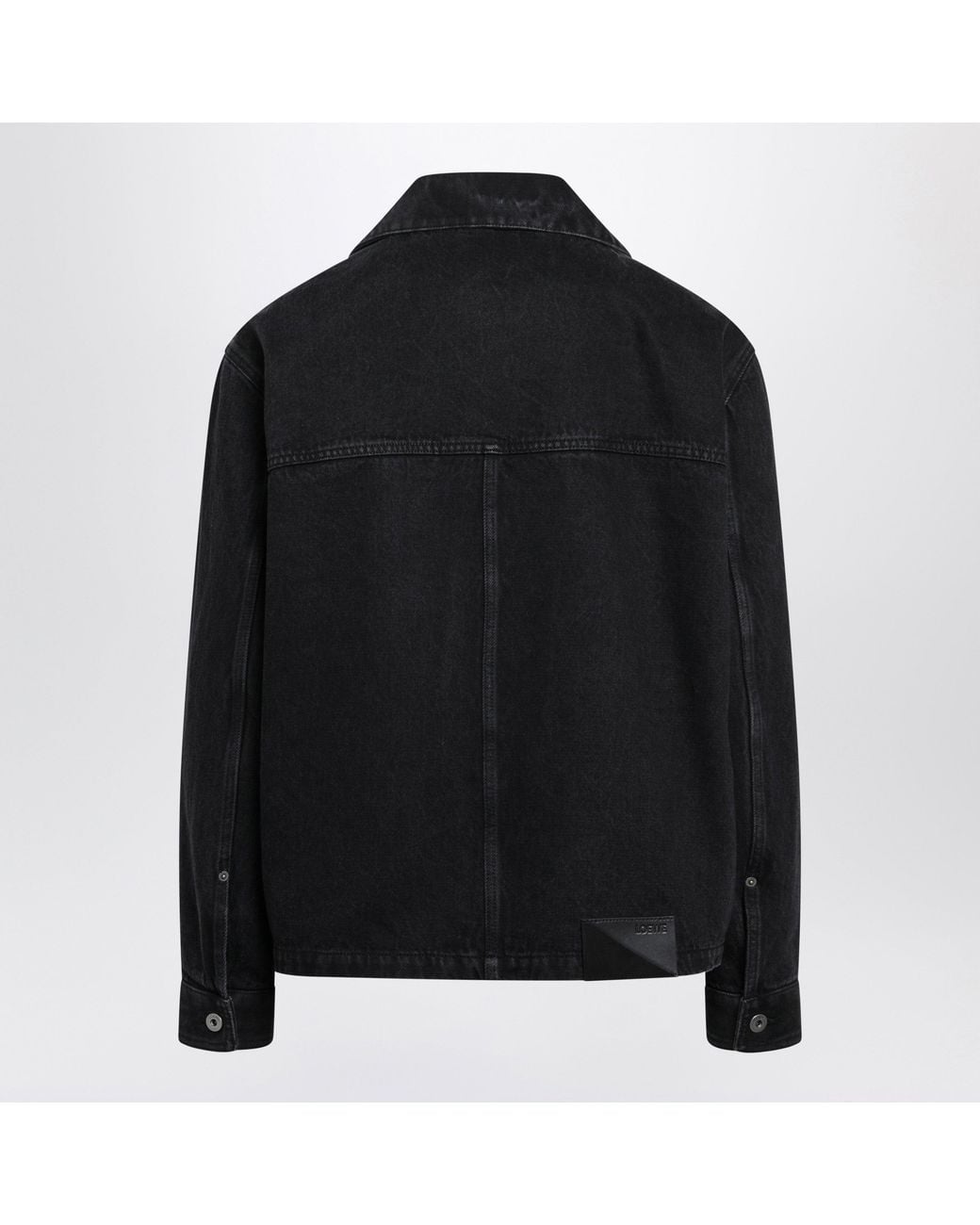 Loewe Black Zip-Up Jacket for men