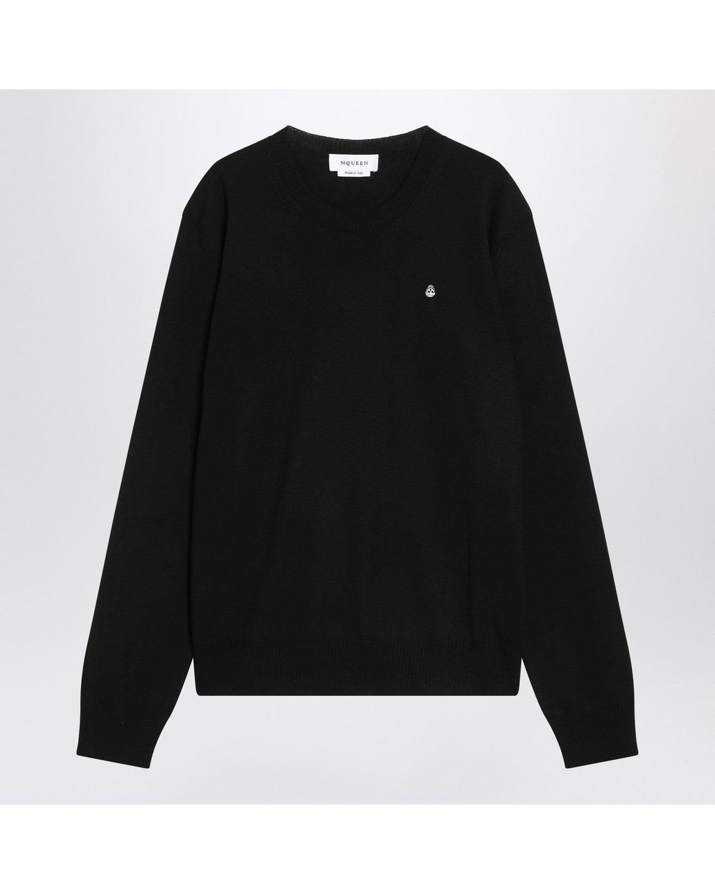 McQueen Black Sweater for men
