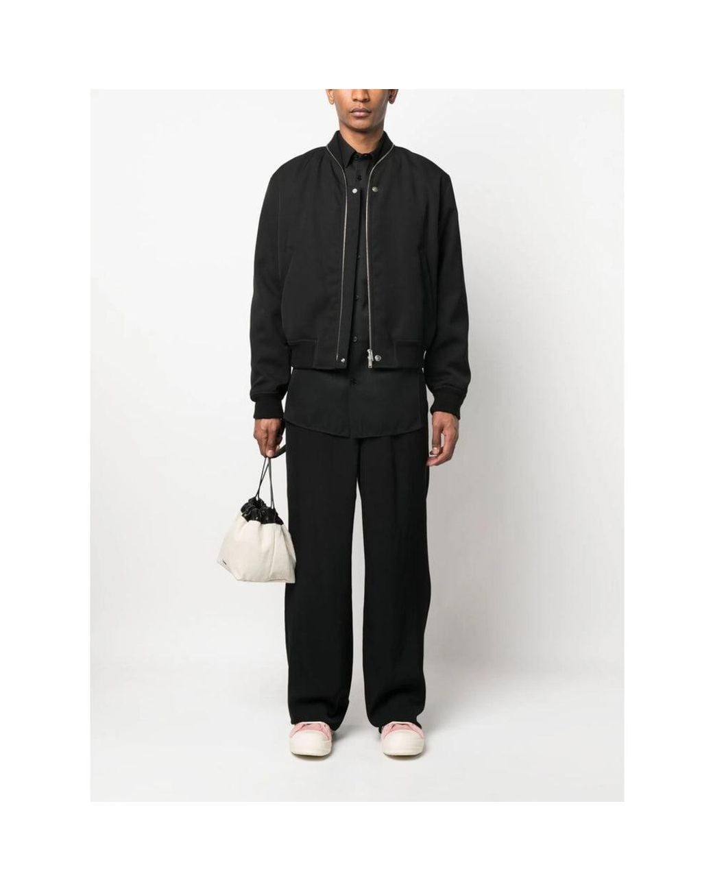 Jil Sander Black Jackets for men