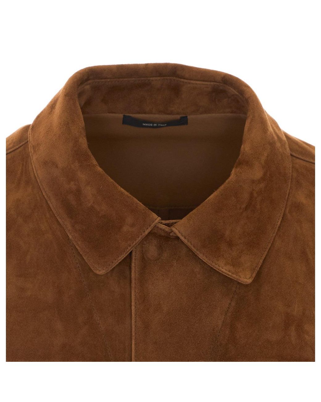 Tom Ford Brown Suede Jacket for men