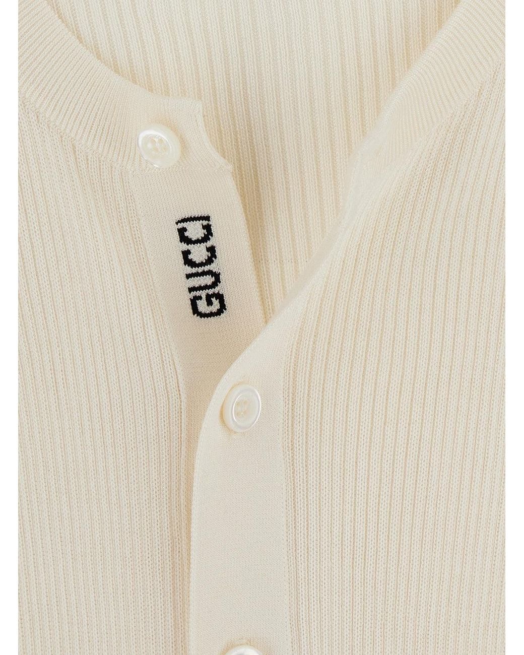 Gucci White Long Sleeved Top for men
