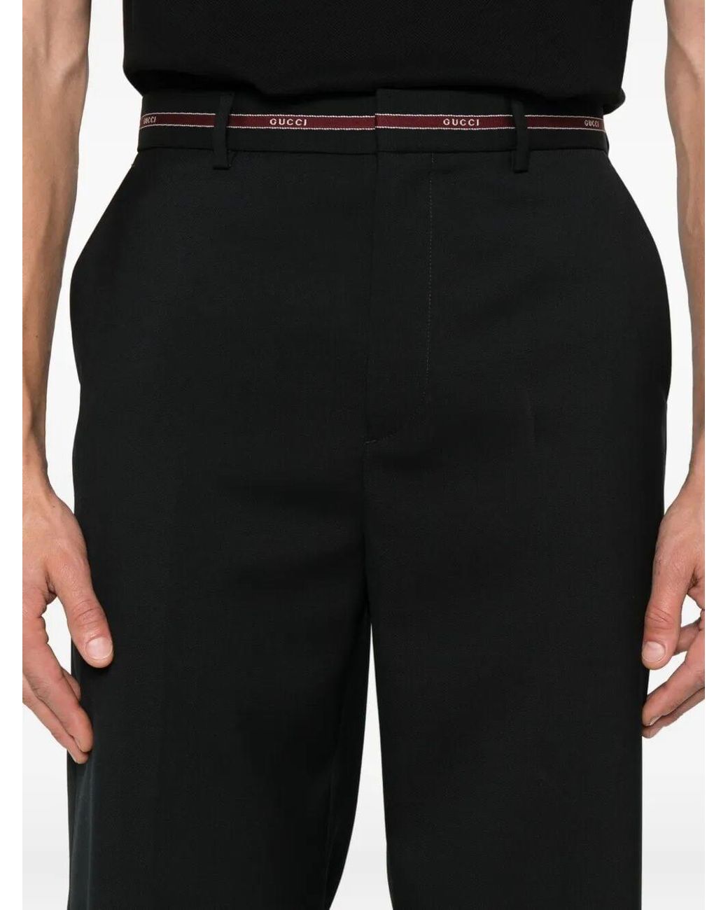 Gucci Black Trousers for men