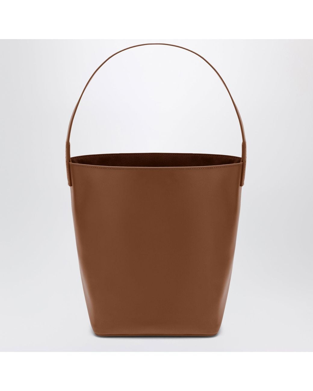 Auralee Brown Cowhide Shoulder Bag S