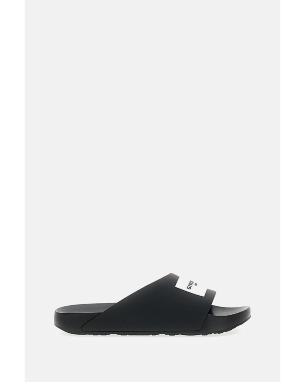 Givenchy Black Label Slide Flat Sandal for men