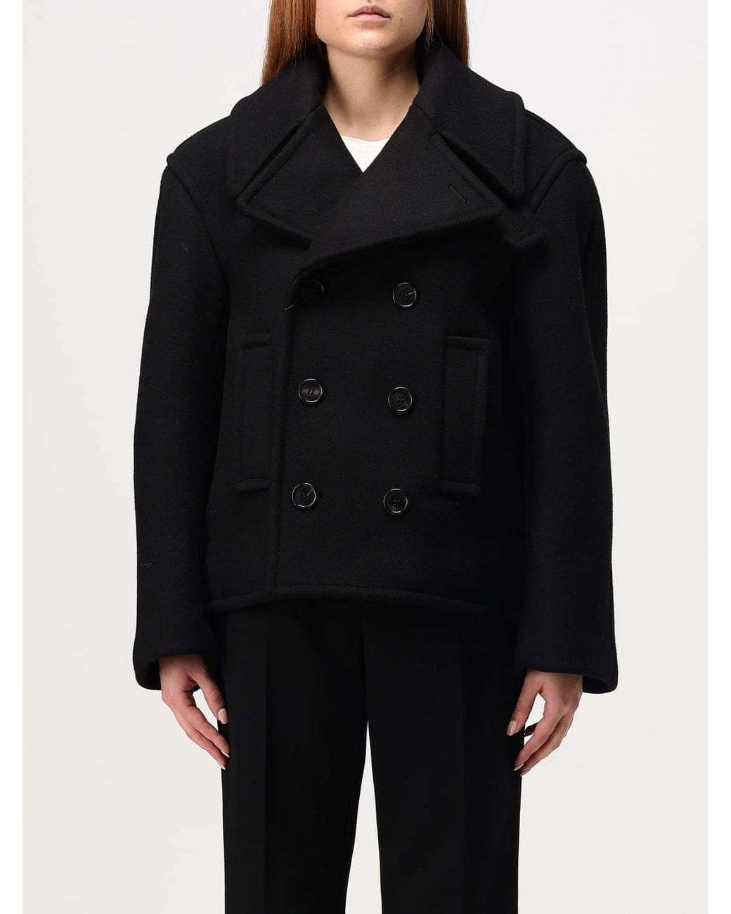 Saint Laurent Black Trench Coat