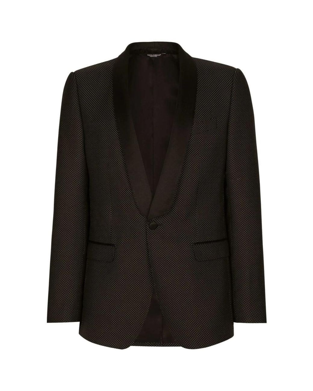 Dolce & Gabbana Black Jackets for men