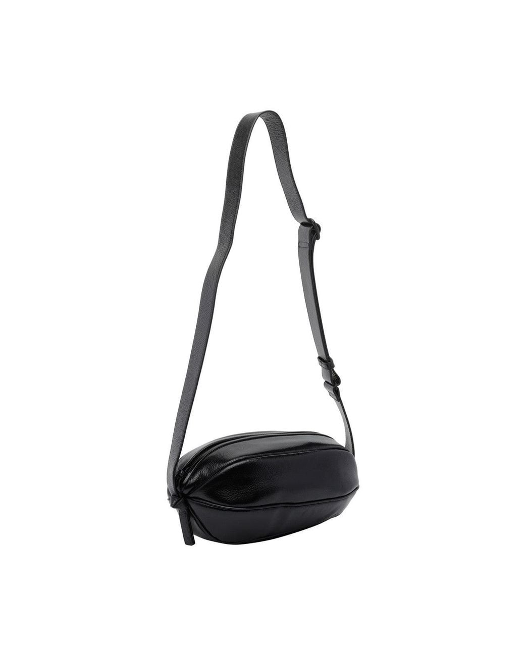 Hereu Black Large Boya Crossbody Bag