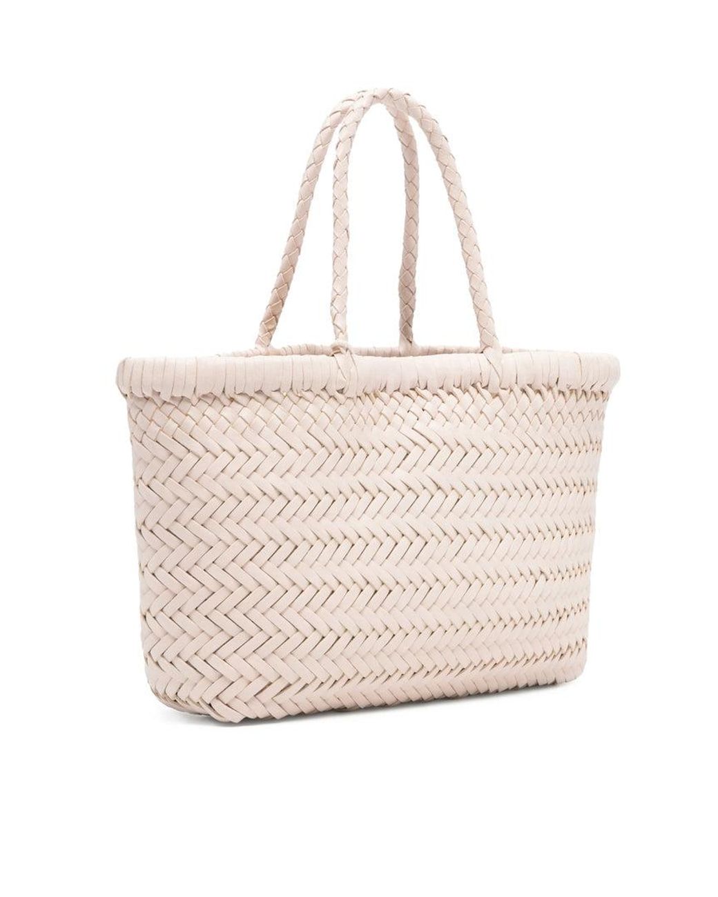 Dragon Diffusion Natural Mini Flat Gora Handbag