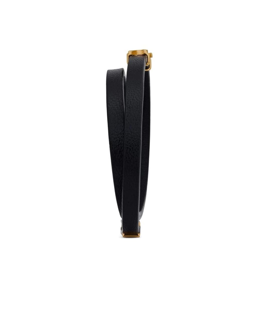 Saint Laurent Black Bracelets for men