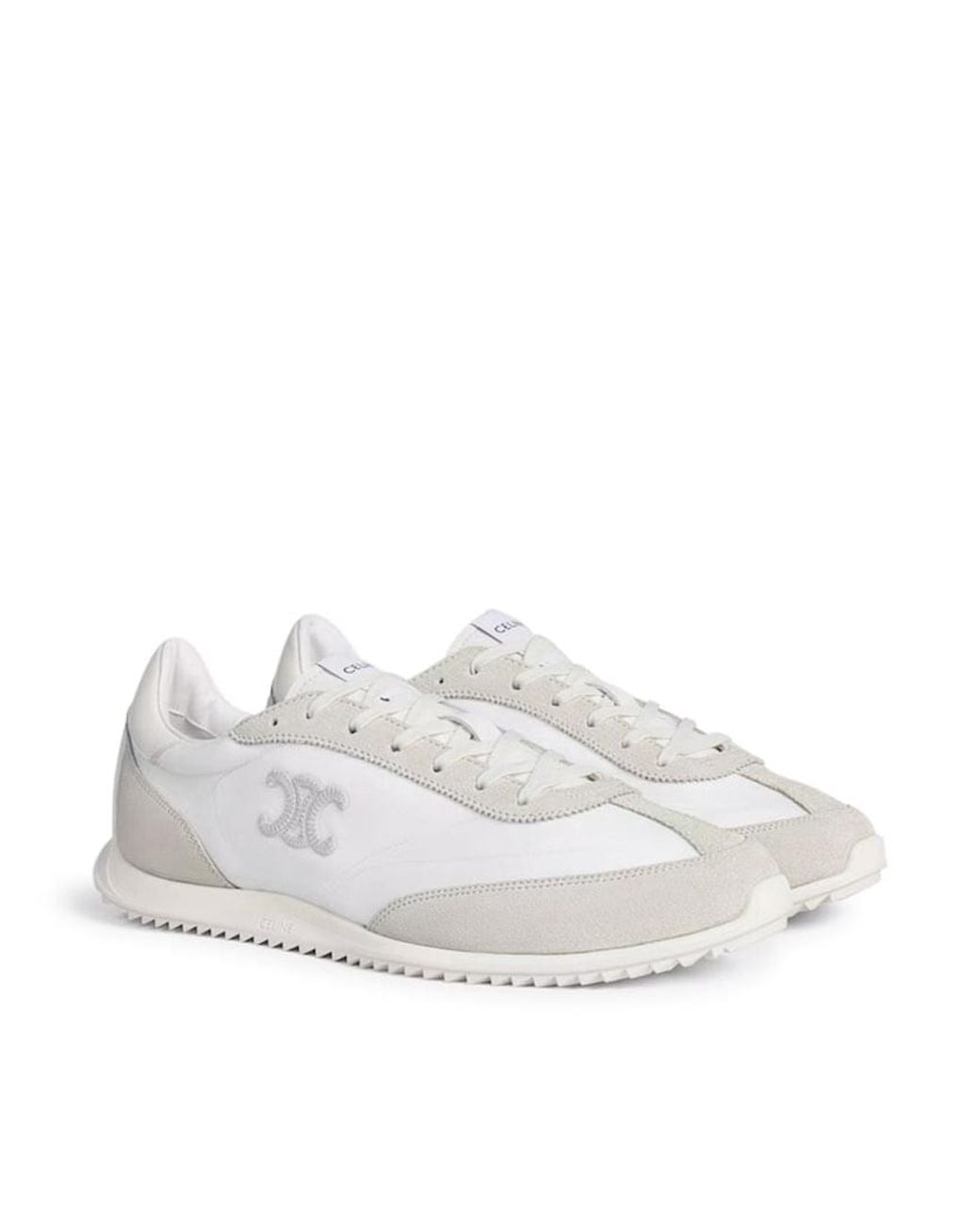 Céline White Sneaker Bassa Stringata for men