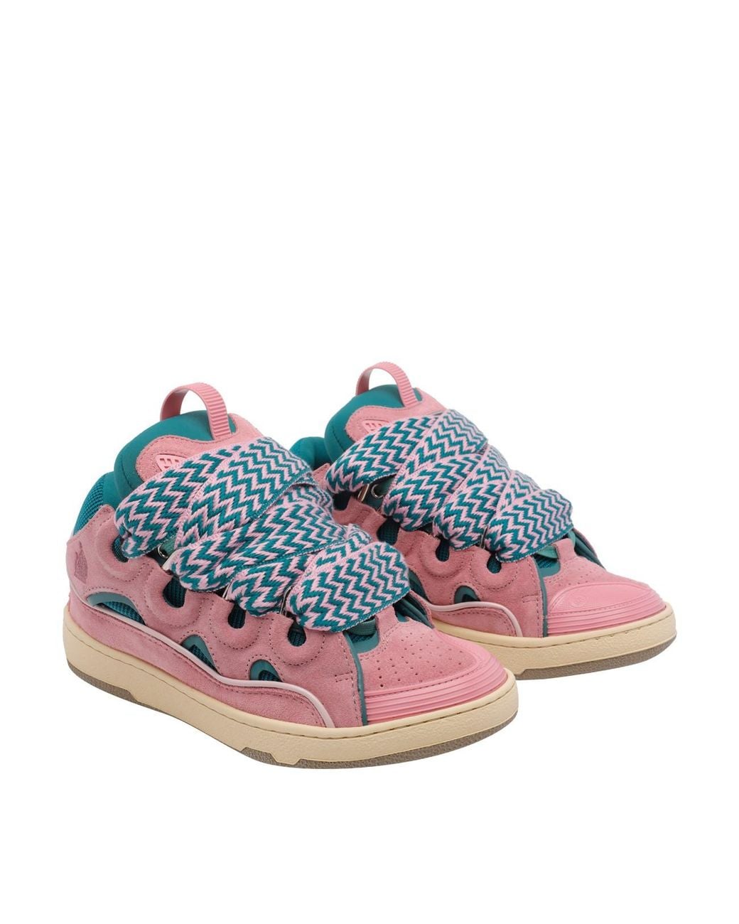 Lanvin Blue Curb Sneakers