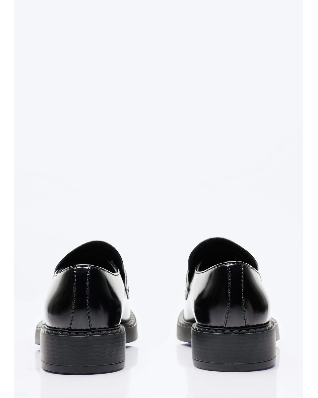 Prada White Chocolate Loafers for men