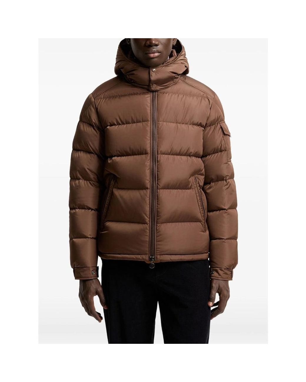 Moncler Brown Jackets for men