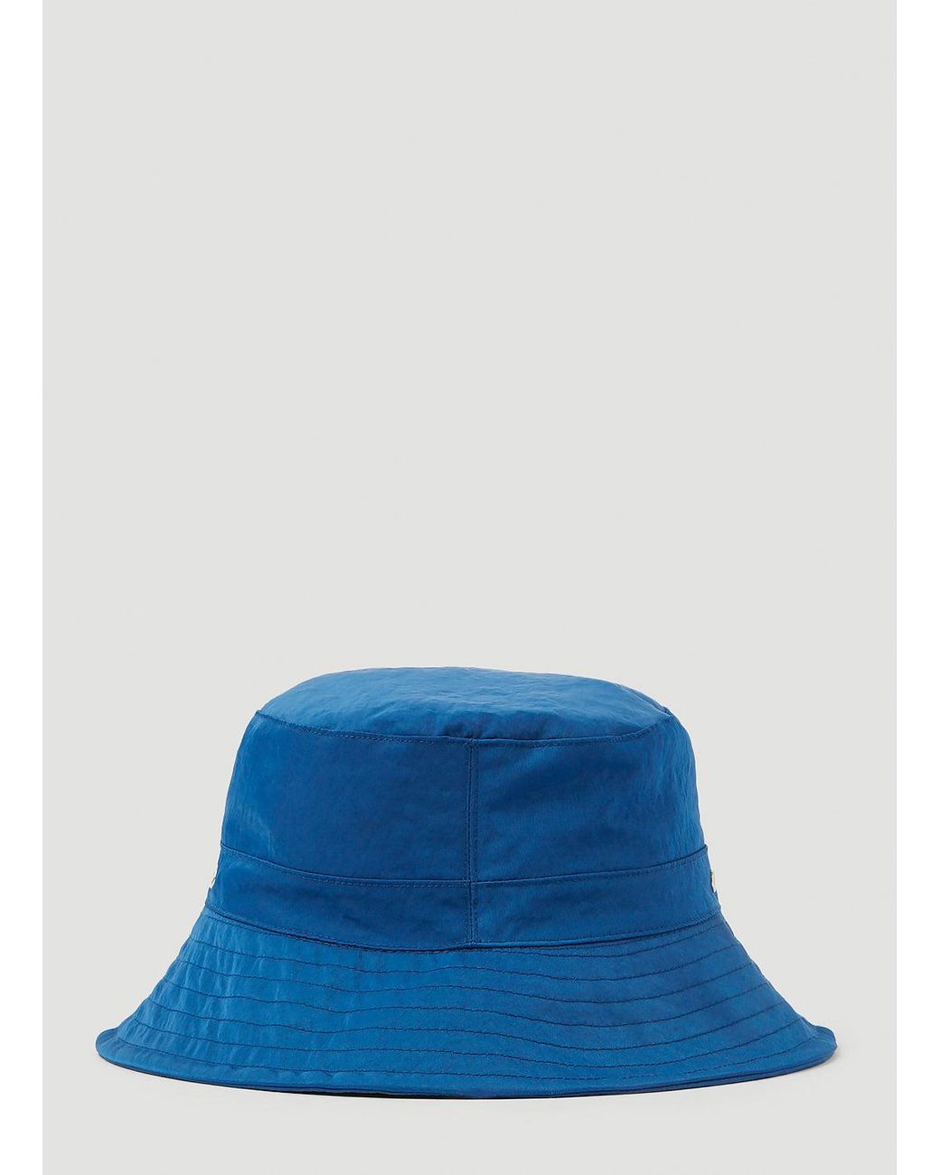 Our Legacy Blue Shell Bucket Hat for men