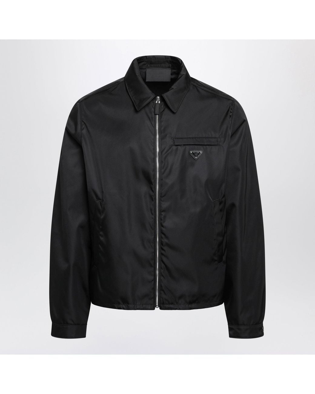 Prada Black Zip-Up Jacket for men