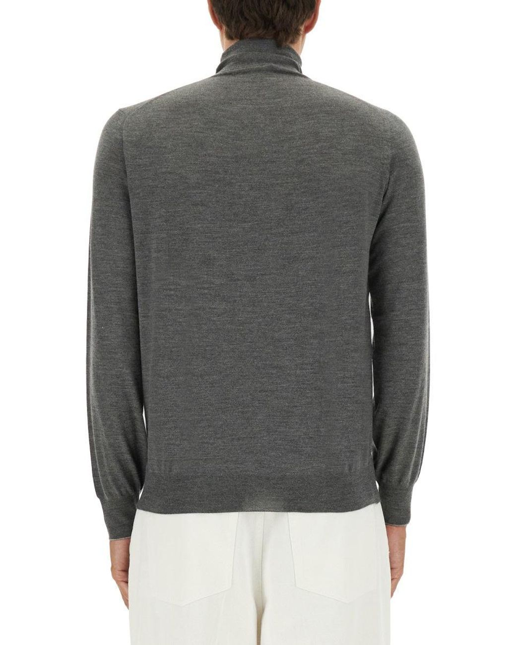 Brunello Cucinelli Gray Sweaters for men