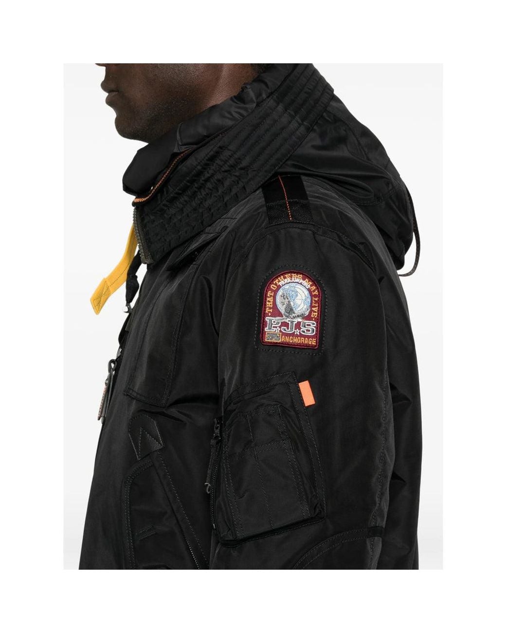 Parajumpers Black Jackets for men