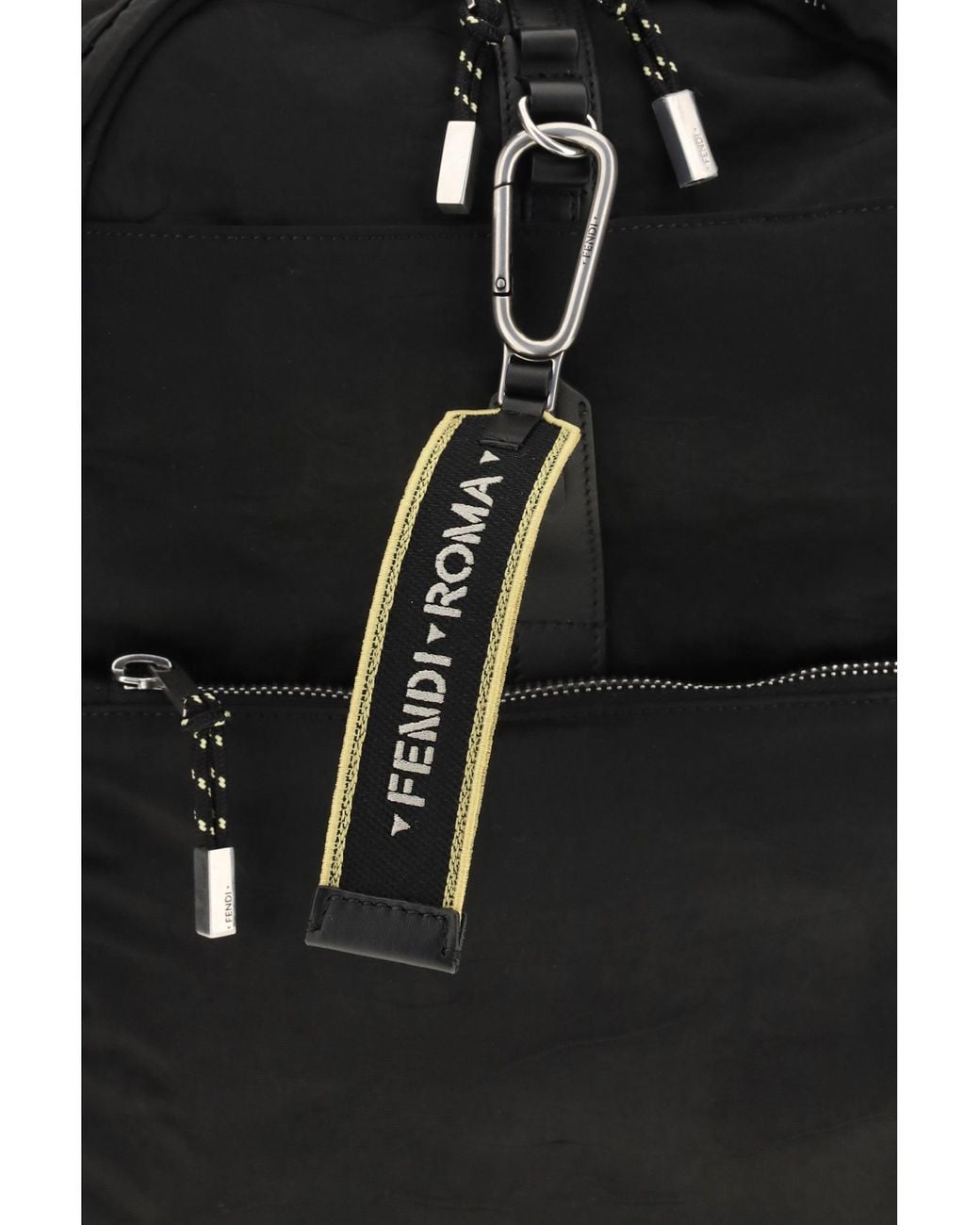 Fendi Black Climb Backpack for men
